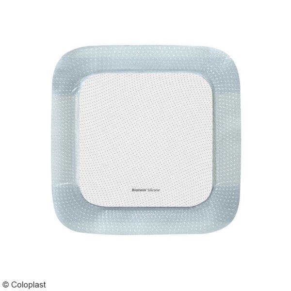Biatain Silicone Schaumverband steril, 15 x 15 cm (5 Stck.)