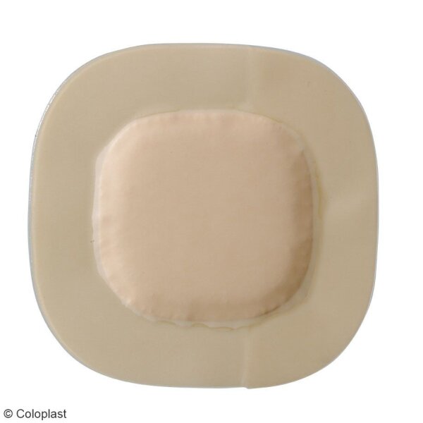 Biatain Super Hydrokapillarer Verband, steril, 15 x 15 cm (10 Stck.) selbst-haftend