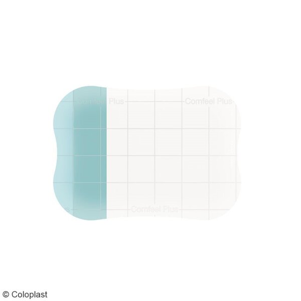 Comfeel Plus transparenter Wundverband, steril, 5 x 7 cm (10 Stck.)