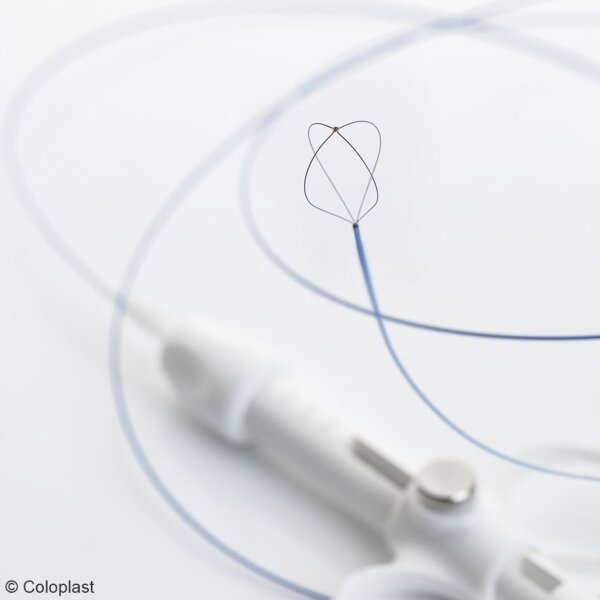 Dormia Nitinol No-Tip, Steinfangkörbchen 11 mm, Ch./Fr. 2,2, 120 cm, ohne Spitze