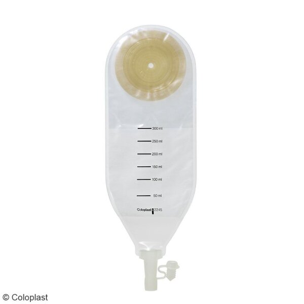 Drainagebeutel midi 300 ml, transparent, steril (10 Stck.)