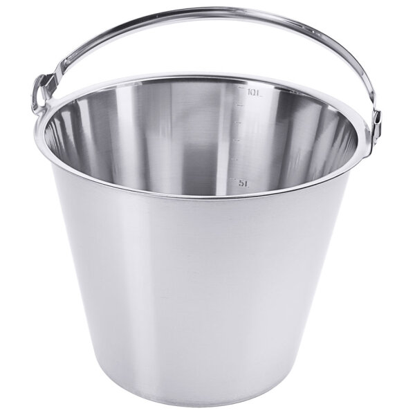 Eimer ohne Bodenreifen, 10 Ltr., Ø 30 cm, Höhe 25 cm