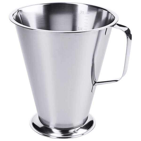 Messbecher mit Fuß, 2,0 Ltr., Höhe 20 cm