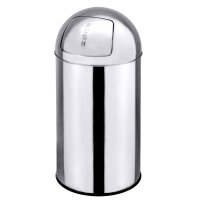 PUSH-Abfallbehälter, 24 Ltr., Ø 30 cm, 63 cm...