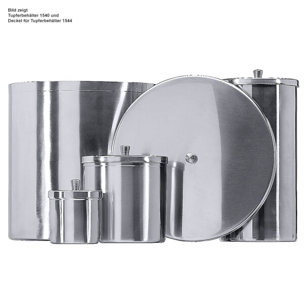 Watte- und Tupferbehälter Ø 6 cm, Höhe 6 cm, 0,15 Ltr.