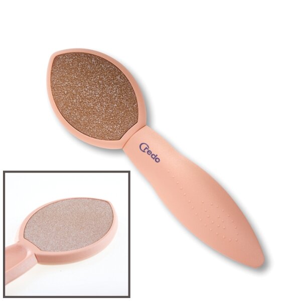 Credo Duo Keramik Raspel grob und fein apricot - Blisterverpackung