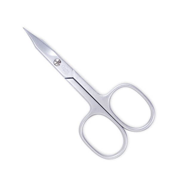 Credo Haut- und Nagelschere 9 cm, vernickelt, Turmspitze gebogen Blisterverpackung