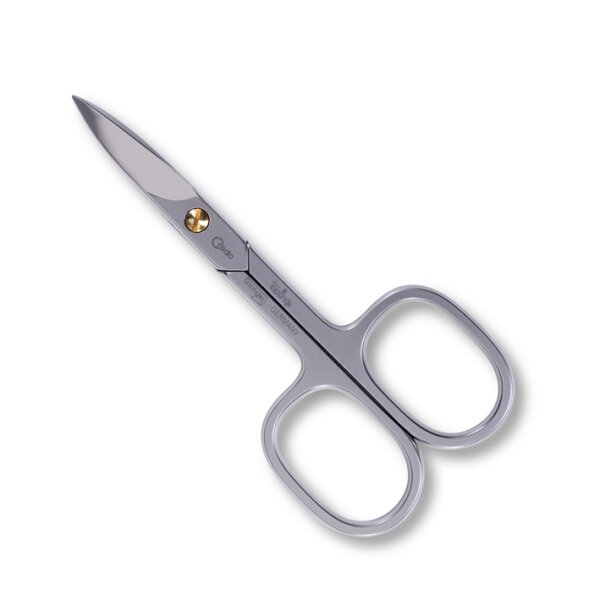 Credo Nagelschere 9 cm gebogen, rostfrei, Blisterverpackung