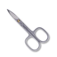 Credo Nagelschere 9 cm gebogen, rostfrei, Blisterverpackung