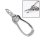 Credo Nagelzange mit Pufferfeder 12 cm vernickelt - Blisterverpackung