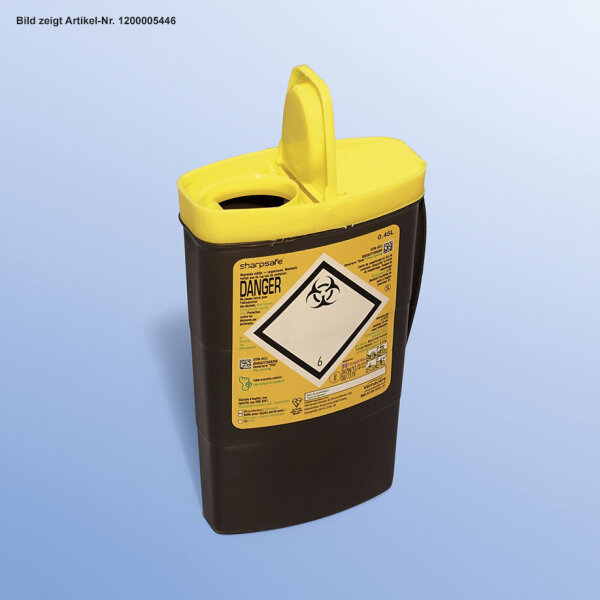 Abwurfbehälter Sharpsafe Exchange 0,45 Ltr., 5.Generation
