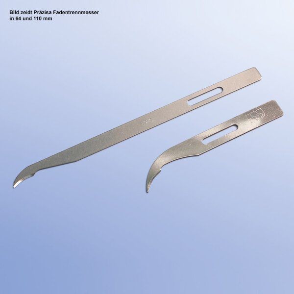 Fadenziehmesser Präzisa | Stitch Cutter | Edelstahl 110 mm | 100 Stück