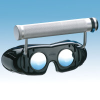 Nystagmusbrille nach Frenzel mit Batteriegriff und festen...