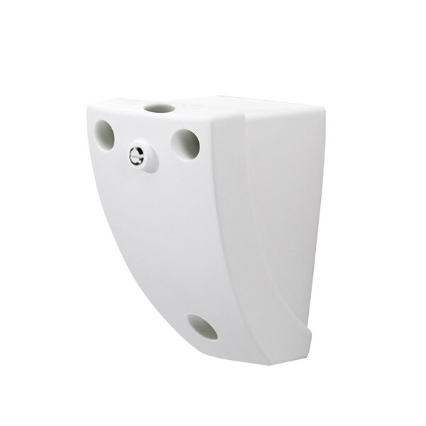 Wandhalter reinweiß für 16 mm Pin (Zapfen)