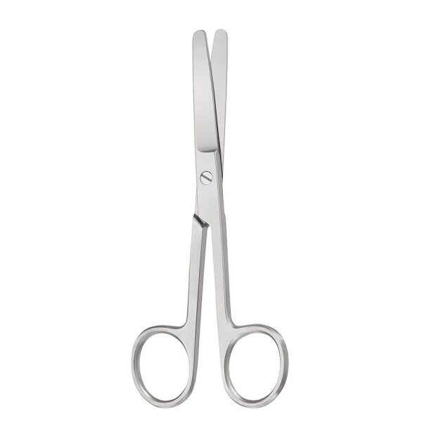 chir. Schere gerade, stumpf/stumpf, 14,5 cm