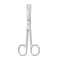 chir. Schere gerade, stumpf/stumpf, 14,5 cm
