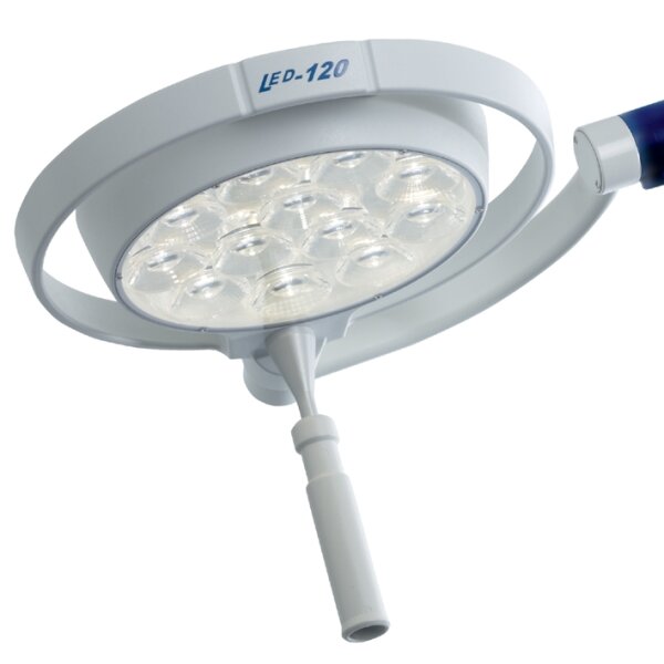 Mach LED 120 Untersuchungsleuchte Stativmodell, auf 5-Fuß-Stativ,