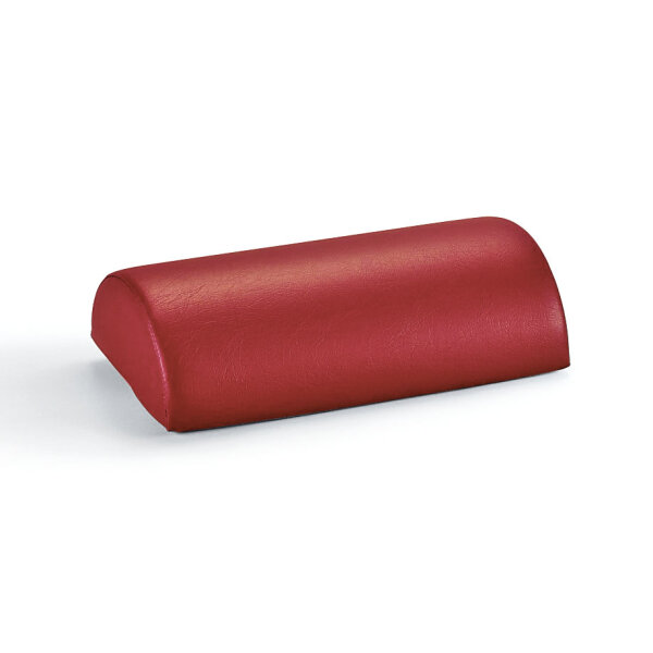 Halbrolle Ron, Gr. 1, 40 x 22 x 11 cm mit Kunstlederbezug rot