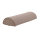 Halbrolle Ron, Gr. 1, 40 x 22 x 11 cm mit Kunstlederbezug taupe
