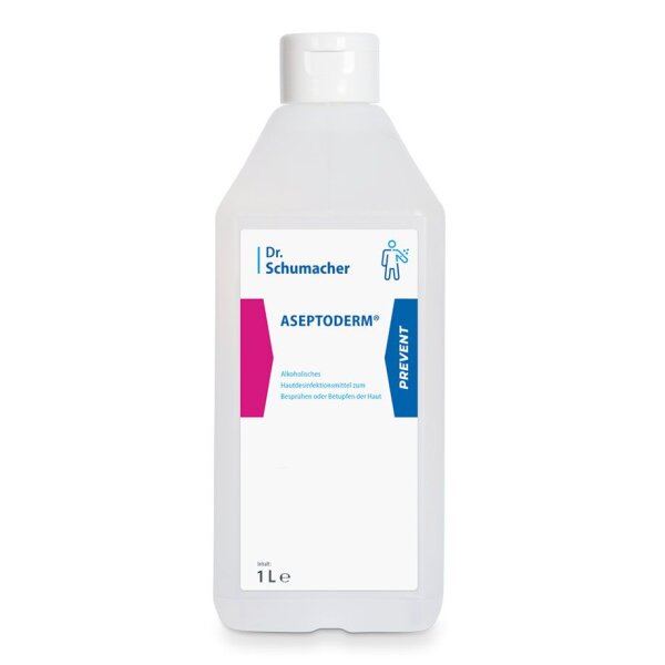Aseptoderm farblos | Hautdesinfektion | 1 Liter Flasche