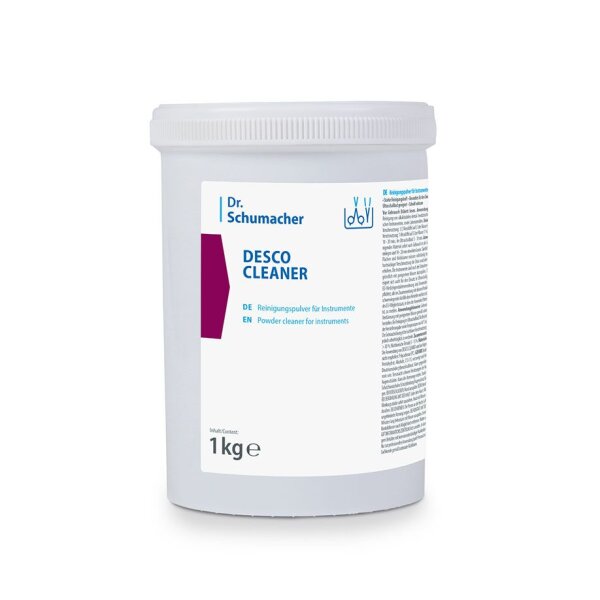 Desco Cleaner | Instrumenten-Reiniger | zur manuellen Instrumentenreinigung | 1 kg Dose
