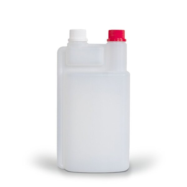 Dosierflasche | unbefüllt | 1000ml | mit 60ml Kammer | 1 Stück