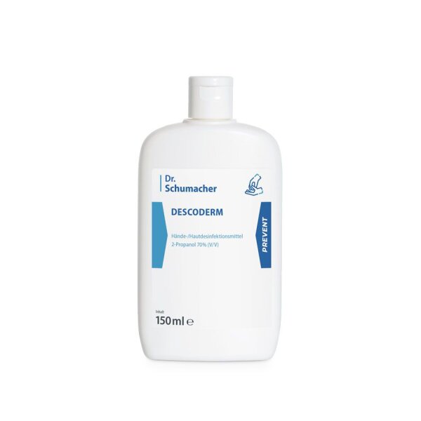 Descoderm | alkoholische Händedesinfektion | 150ml Kittelflasche