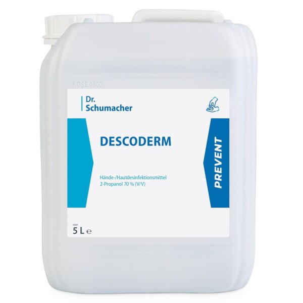 Descoderm | alkoholische Händedesinfektion | 5 Liter Kanister