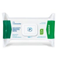 Descosept sensitive Wipes | 20x22cm | 100 Tücher im...
