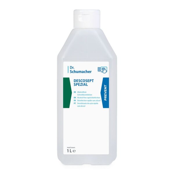 Descosept Spezial | alkoholfreie Schnelldesinfektion | aldehydfrei | 1 Liter Flasche