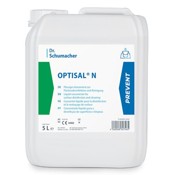 Optisal N | Konzentrat zur Flächendesinfektion und Reinigung | 5 Liter