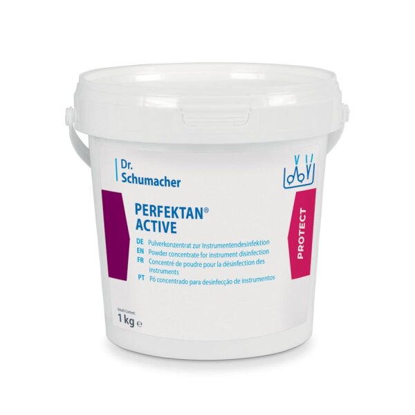 Perfektan active | Pulverkonzentrat zur Instrumentendesinfektion | 1 Kilo Eimer