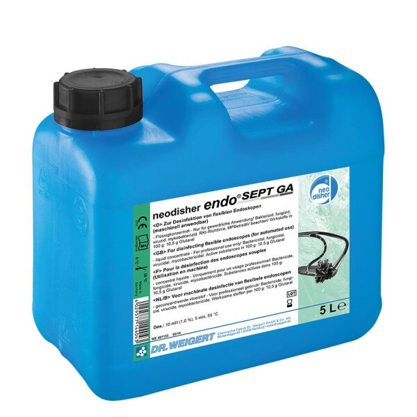neodisher endo SEPT GA 5 Ltr. Instrumentendesinfektion * nur für den professionellen Gebrauch *