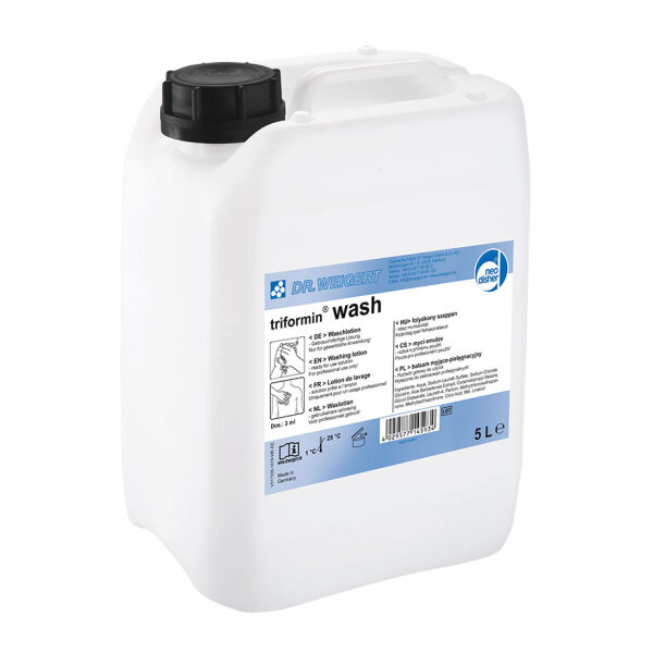 triformin wash 5 Ltr. Waschlotion EURO-Kanister * nur für den professionellen Gebrauch *