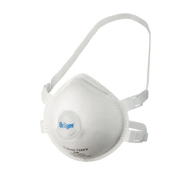 Atemschutzmaske X-plore 1330 V FFP3 NR D, M/L mit CoolMAX Ausatemventil