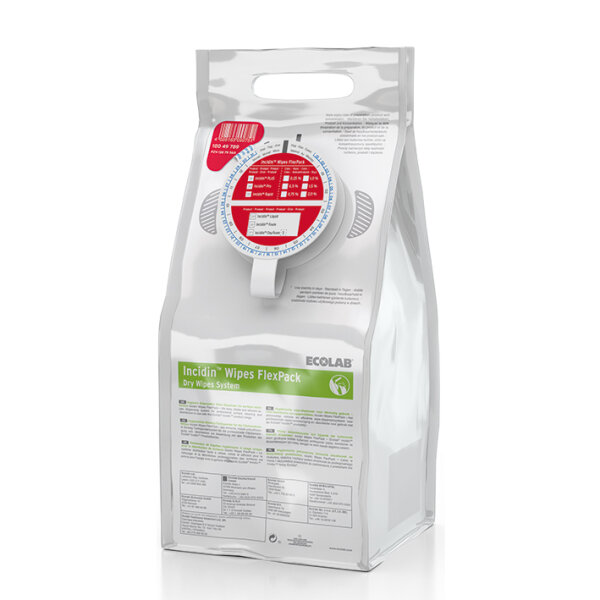 Incidin Wipes FlexPack mit roter Kappe (6 FlexPack)