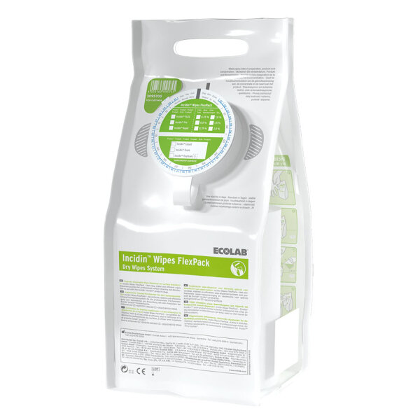 Incidin Wipes FlexPack mit grüner Kappe (6 FlexPack)