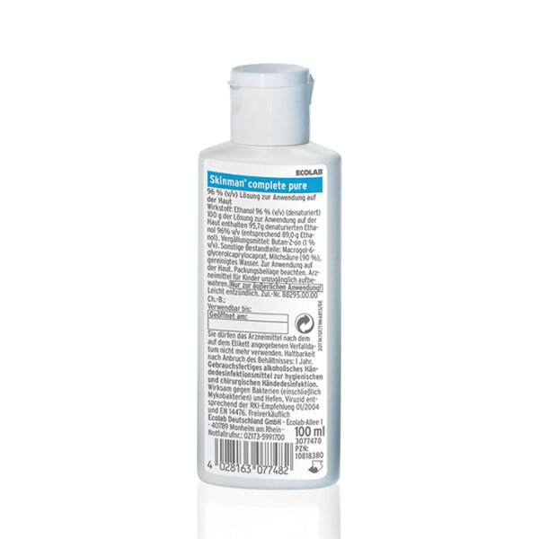 Skinman complete pure | viruzid | 100 ml