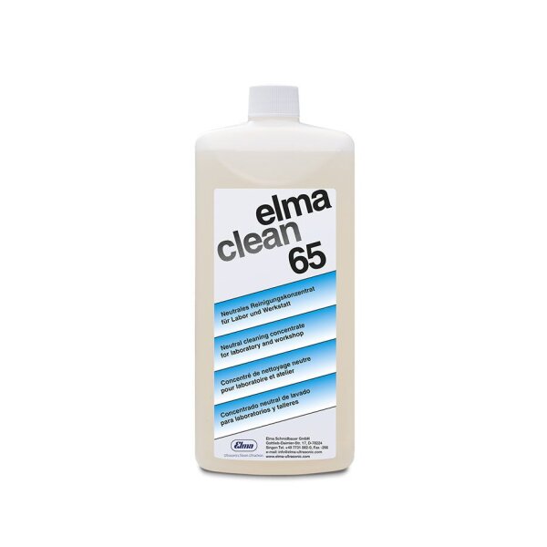 elma clean 65 Reinigungslösung | für Labor und Werkstatt | 1 Liter