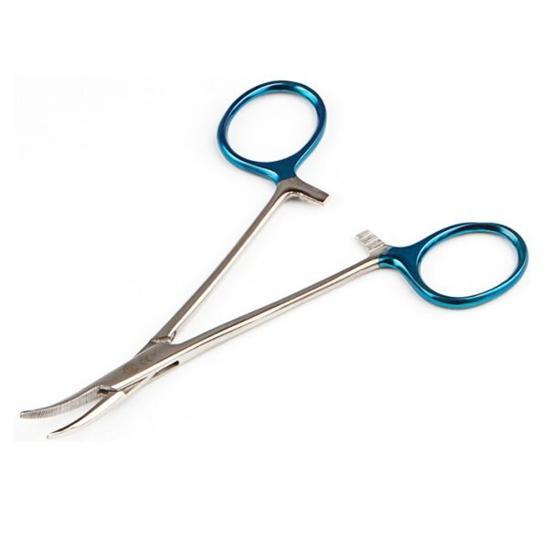anat. Mosquitoklemmen Halsted gebogen, 12,5 cm, zum Einmalgebrauch (25 Stck.)