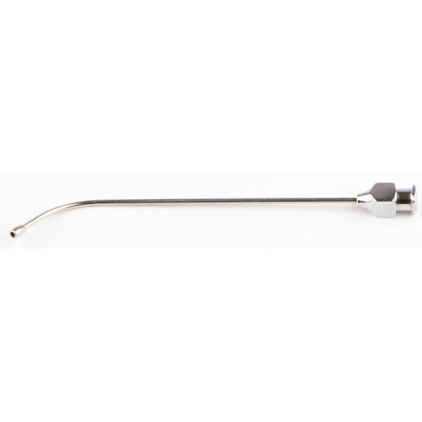 Einmal-Knopfkanülen gebogen, Arbeitslänge 10 cm, Ø 1,5mm (2x50 Stck.)