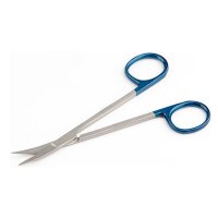 Iris- und Fadenscheren gebogen, 13 cm, spitz/spitz, zum...