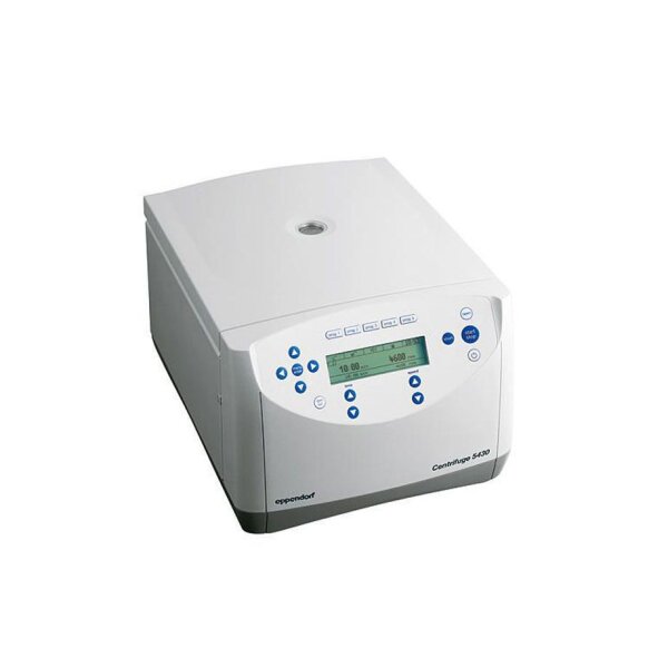 Centrifuge 5430 mit Rotor FA-45-30-11 aerosoldicht, mit Folientastatur nicht gekühlt