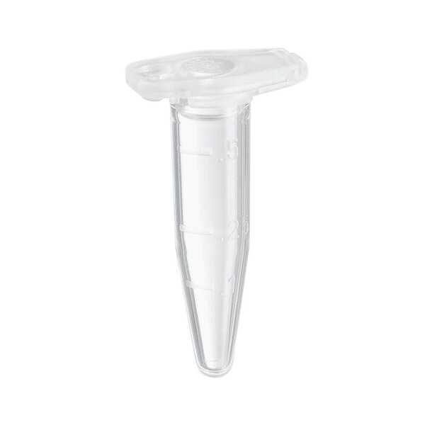 Safe-Lock Tubes 0,5 ml PCR clean farblos konisch mit Deckel (500 Stck.)