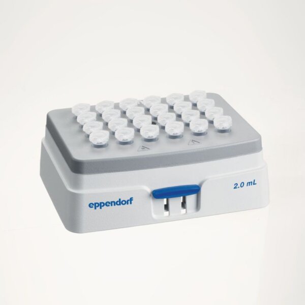 SmartBlock - Thermoblock für 24 Reaktionsgefäße 2,0 ml inkl. Transfer Rack 1,5/2,0 ml