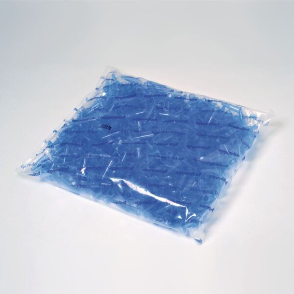 Tubes 3810X 1,5 ml blau, konisch mit Deckel (1000 Stck.)