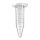 Tubes 5,0 ml farblos, konisch mit Schnappdeckel (200 Stck.)