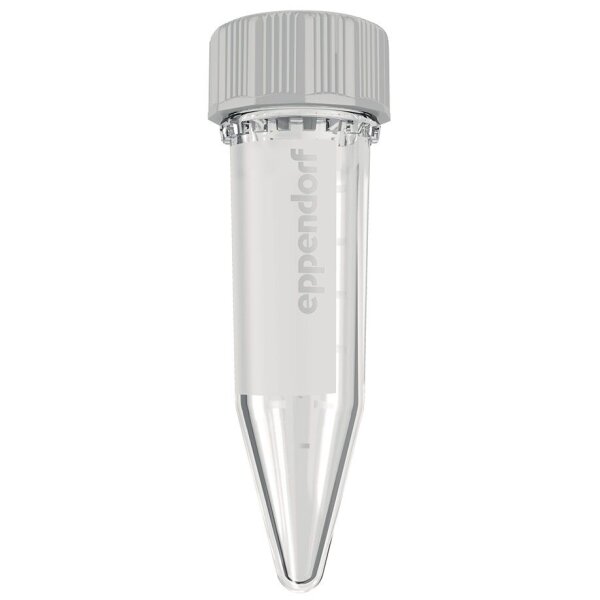 Tubes 5,0 ml farblos, konisch mit Schraubdeckel (200 Stck.)