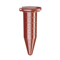 Tubes 5,0 ml PCR clean, ambra, konisch mit Schnappdeckel...
