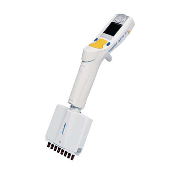 Xplorer Mehrkanalpipette variabel 5 - 100 µl 8-Kanal (inkl. Ladegerät)